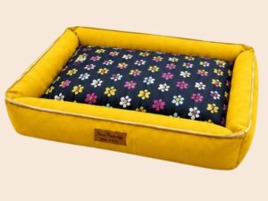 Cama Retangular Amarela Tamanho G
