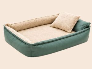 Cama Retangular Azul Claro Tamanho M