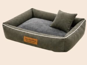Cama Retangular Cinza Tamanho M